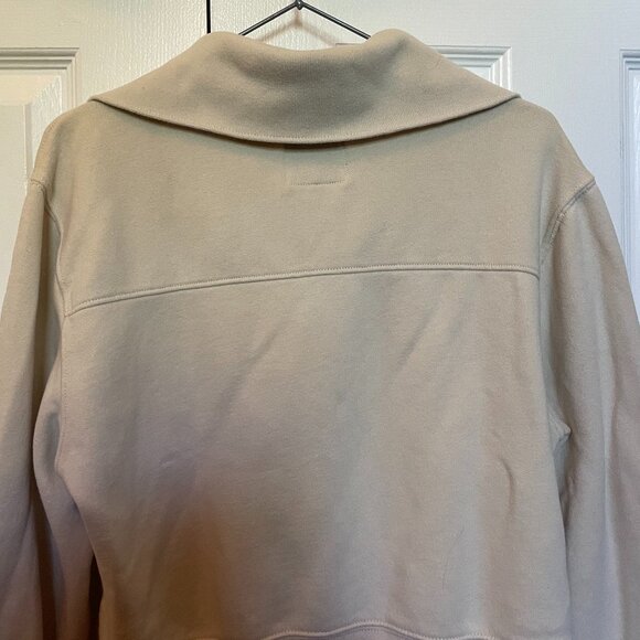 Abercrombie Soft A&F Collection 1/4 Button-Down Collar Sweater – Mustard – XS - Picture 5 of 5